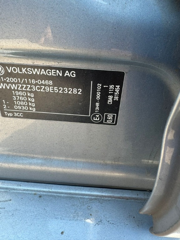 EGR Volkswagen Passat CC 2010 Coupe 2.0