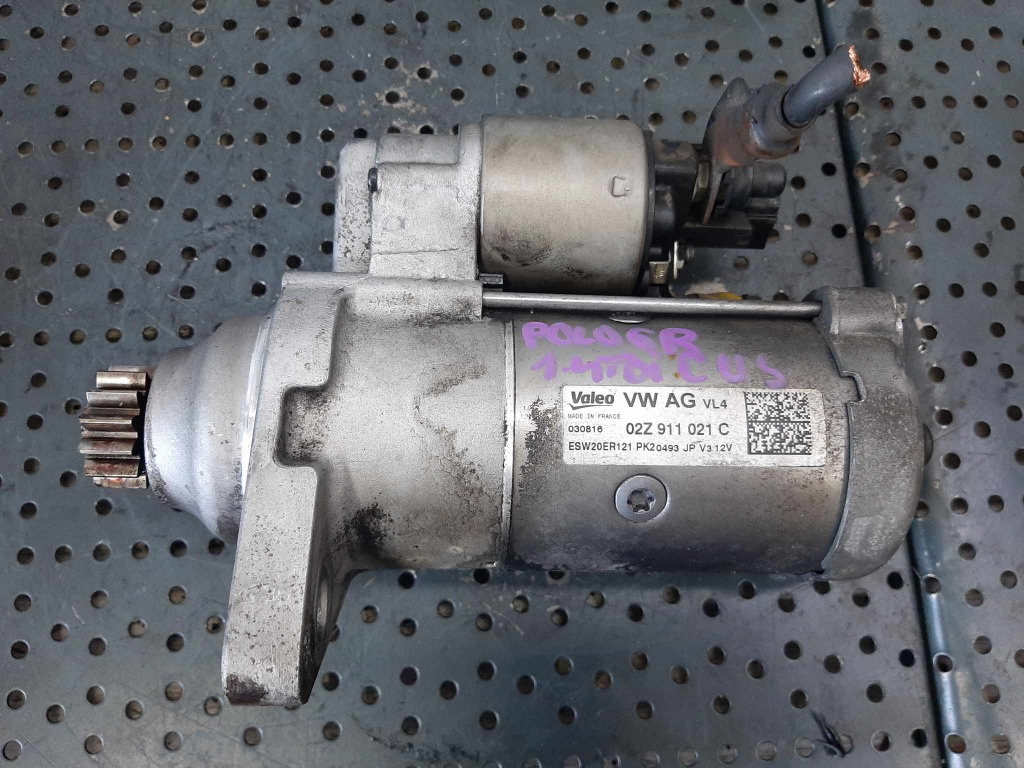 Electromotor 1.4 tdi cus audi a1 seat ibiza 6j toledo skoda fabia 3 polo 6r 02z911021c