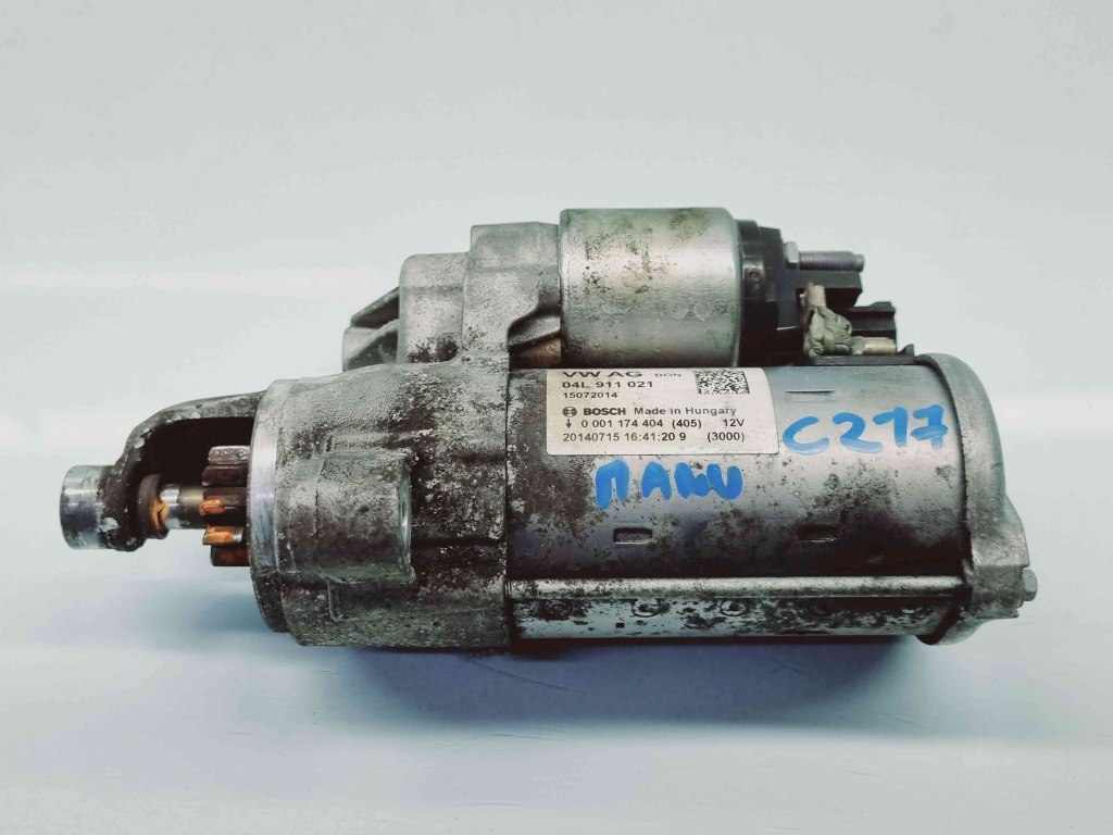 Electromotor 10 dinti AUDI A6 (4G5, C7) [Fabr 2011-2017] 04L911021 0001174404 2.0 TDI CSUB100KW / 134CP