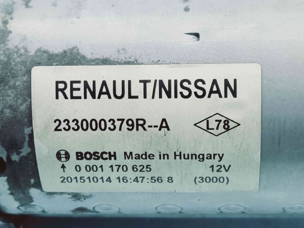 Electromotor 12 dinti Dacia Logan 2 [Fab