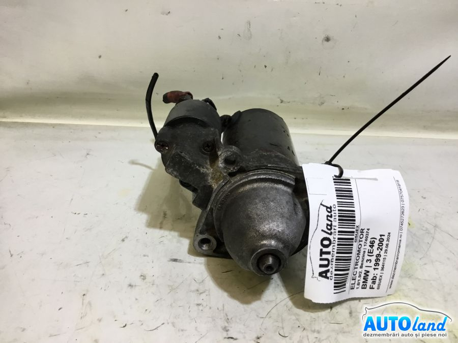 Electromotor 1740374 1.8/1.9/2. Benzina BMW 3 E46 1999-2001