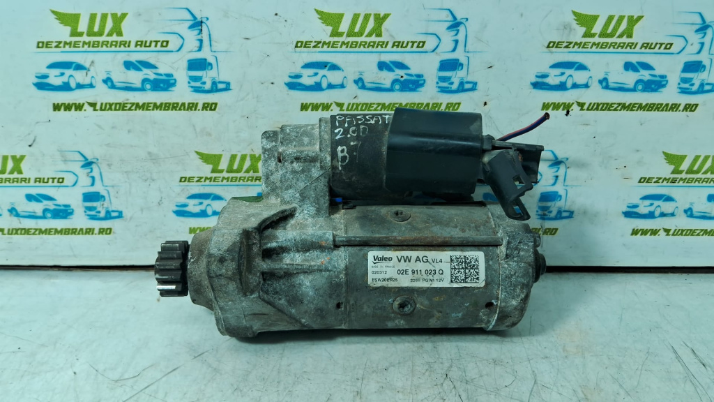 Electromotor 2.0 tdi CFF CFG 02e911023q Volkswagen VW Scirocco 3 [2008 - 2015]