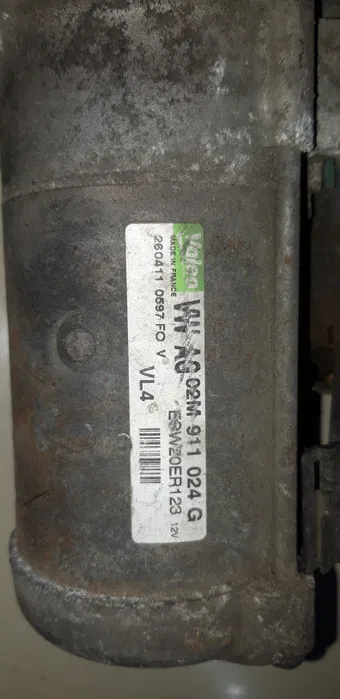 Electromotor 2.0 TDI Volkswagen Audi SKODA 2010 02m911024g