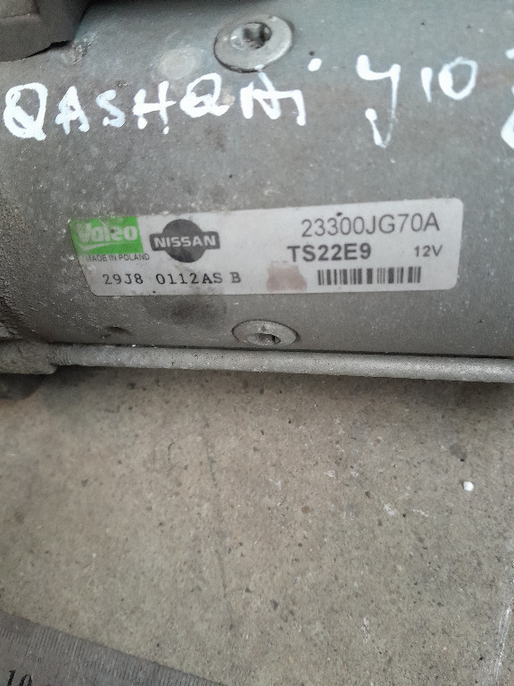 Electromotor 23300 JG70A Nissan Qashqai 