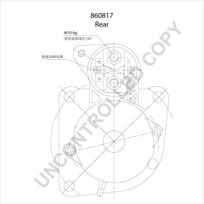 Electromotor 860817 PRESTOLITE ELECTRIC pentru Volvo 740 Volvo 66 Bmw Seria 5 Iveco Eurocargo Iveco Zeta Iveco M Iveco Ppa