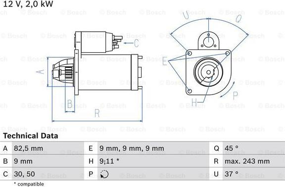 Electromotor ALFA ROMEO 146 (930_), Hatchback, 12.