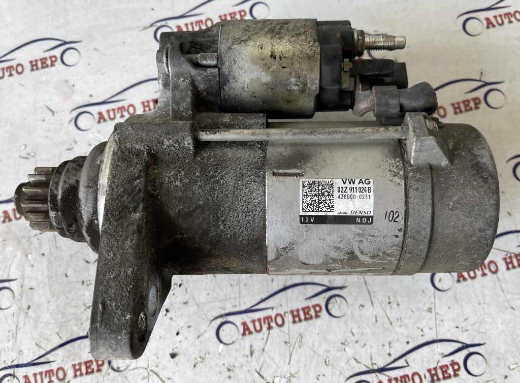 Electromotor Audi A3 VW Golf 7 Tiguan Skoda Octavia Seat Ibiza 02Z911024B 02Z 911 024 B 4380000231 438000-0231
