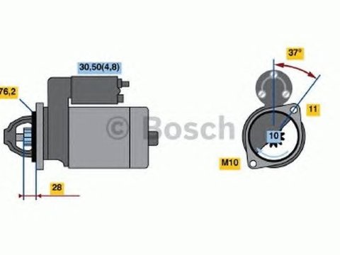 Electromotor AUDI A6 4F2 C6 BOSCH 0001109319