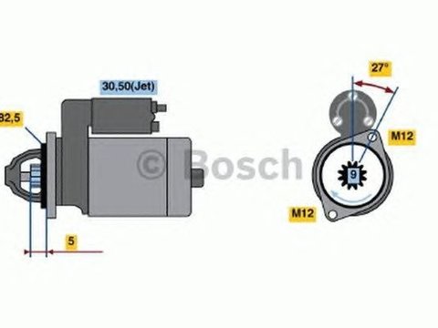 Electromotor AUDI A6 4F2 C6 BOSCH 0001125053