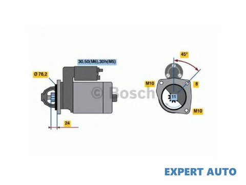 Electromotor BMW 3 (E46) 1998-2005 #2 0986022581