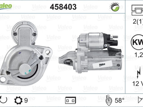 Electromotor BMW 3 E90 VALEO 458403 PieseDeTop