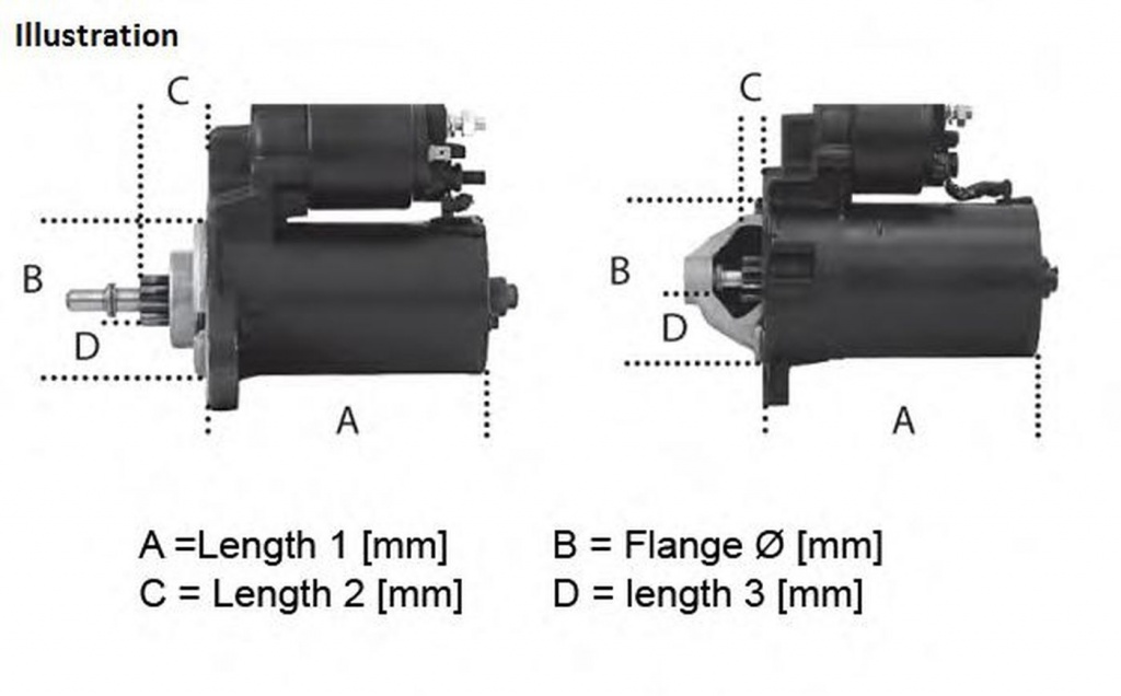 Electromotor BMW 7 E65 E66 E67 LUCAS ELECTRICAL LRS01964