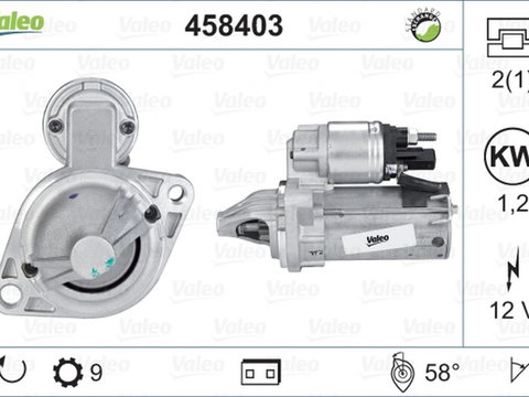 Electromotor BMW Z4 cupe E86 VALEO 458403 PieseDeTop