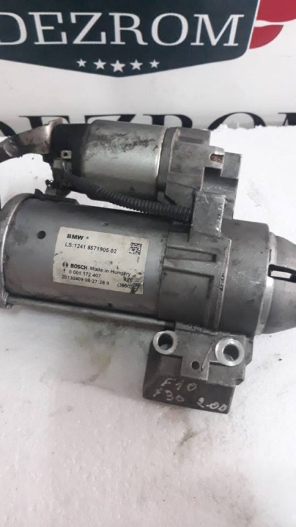 Electromotor bosch 8571905 bmw 3 f30 316d n47d20c 116 cai