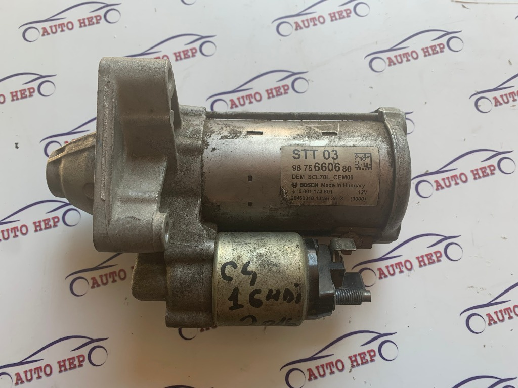 Electromotor Citroen C3 C4 Peugeot 208 308 9675660680 96 75 6606 80 0001174601 0 001 174 601