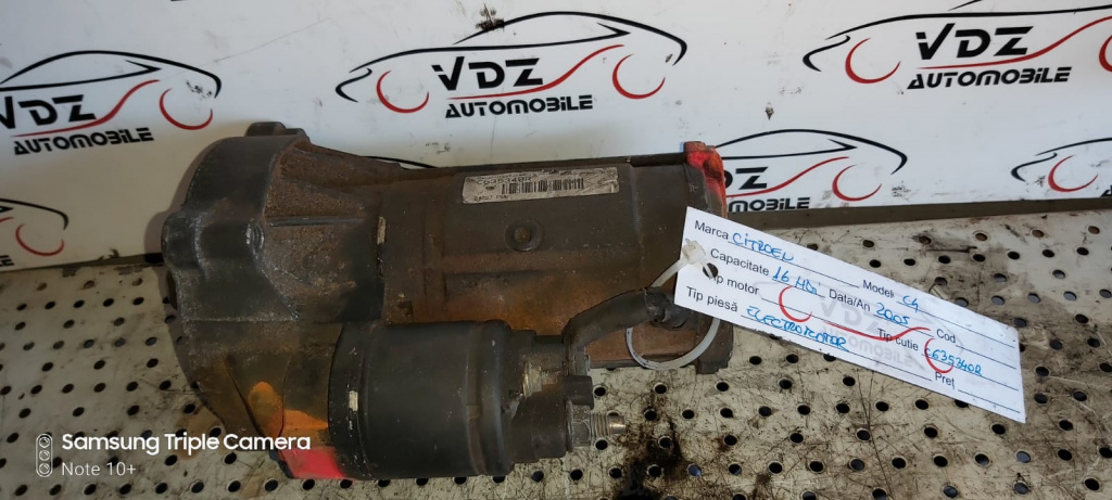 Electromotor Citroen C4 1.6HDi An 2005 Cod C635340R