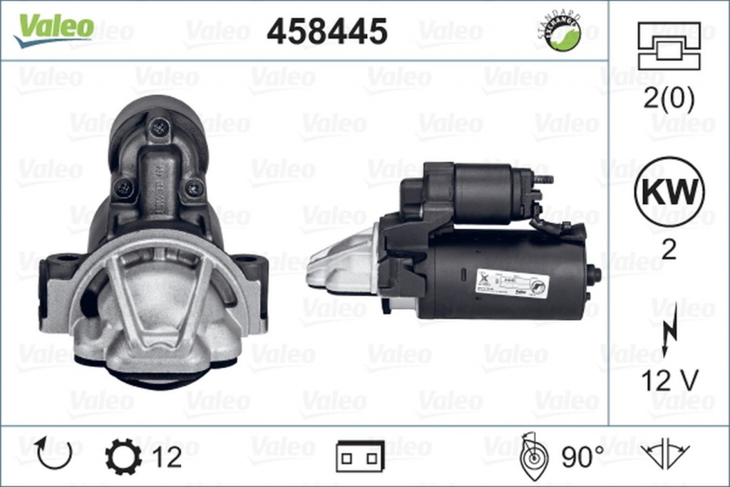 Electromotor CITROEN JUMPER caroserie VALEO 458445