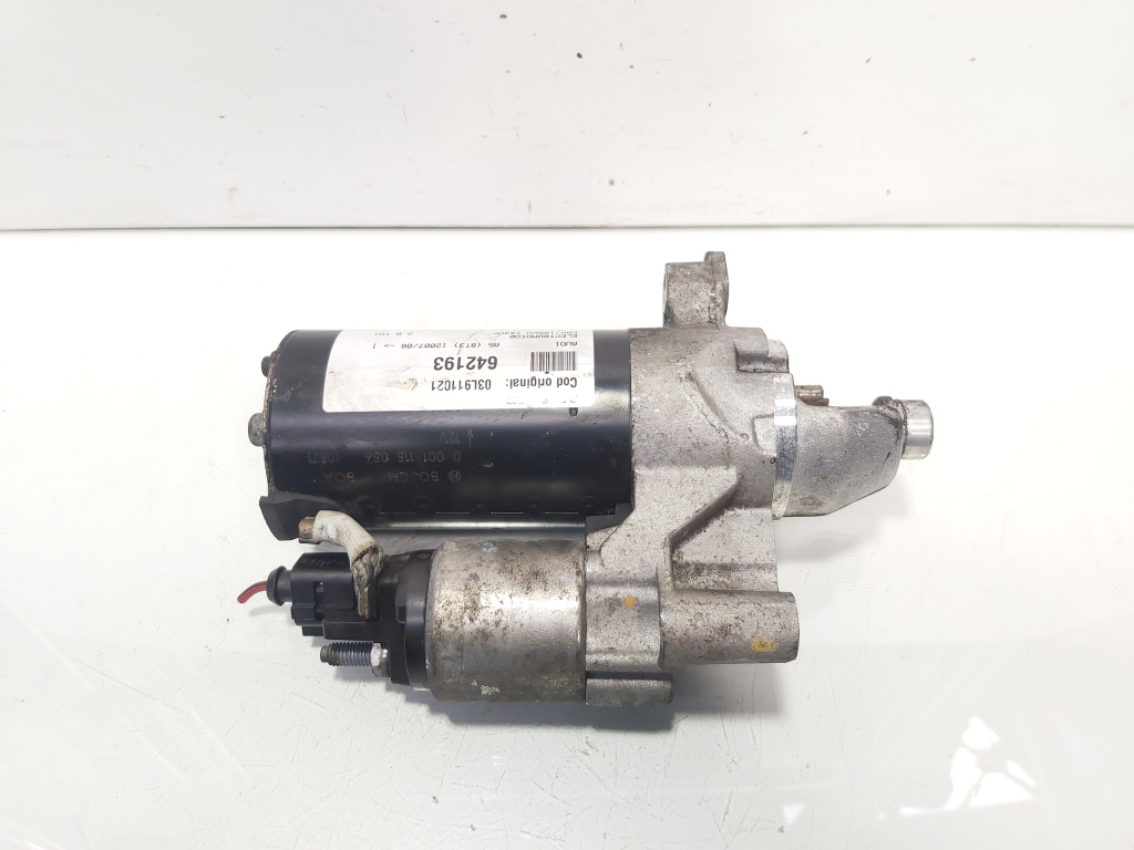 Electromotor, cod 03L911021, Audi A5 (8T3), 2.0 TDI, CAG, cutie automata (id:642193)