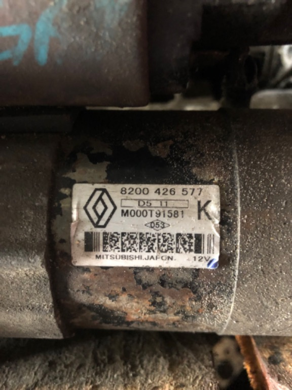 ELECTROMOTOR COD 8200426577 / M000T91581 RENAULT Clio 2 Clio