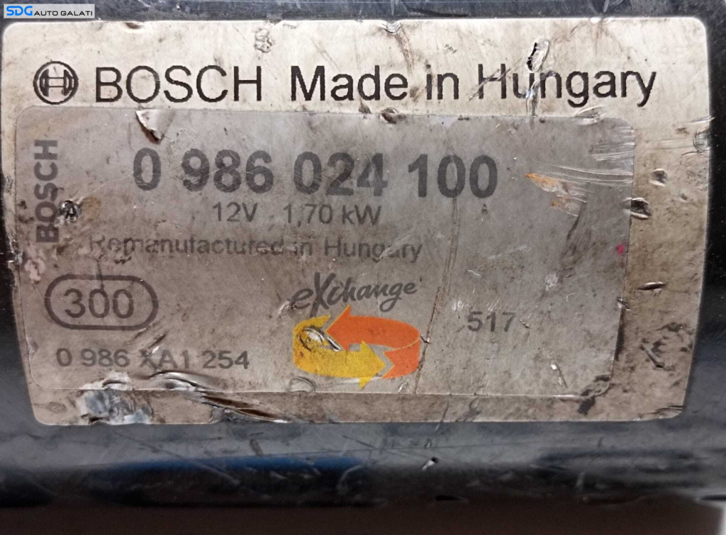 Electromotor cu 11 Dinti Volkswagen Tran