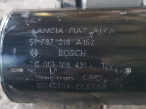 Electromotor fiat - Lancia-alfa romeo 51787218 și 0001108421