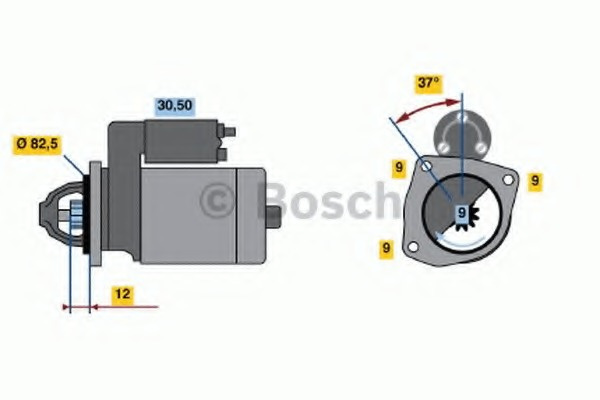 Electromotor # Fiat Pratico 1.6 doblo platou / sas