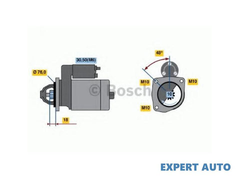 Electromotor Ford COURIER caroserie (J5_, J3_) 1996-2016 #2 0986022631