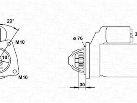 Electromotor FORD PUMA EC MAGNETI MARELLI 943253102010