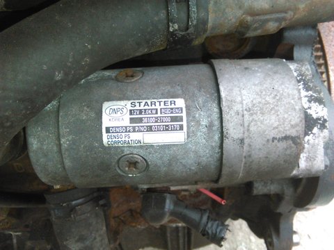 ELECTROMOTOR HYUNDAI SANTA FE TUCSON TRAJET 2.0 CRDI cod 36100-27000