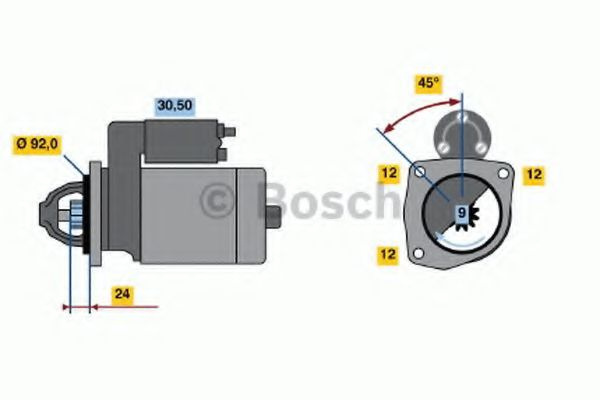 Electromotor LAND ROVER DISCOVERY   (LJ, LG) (198