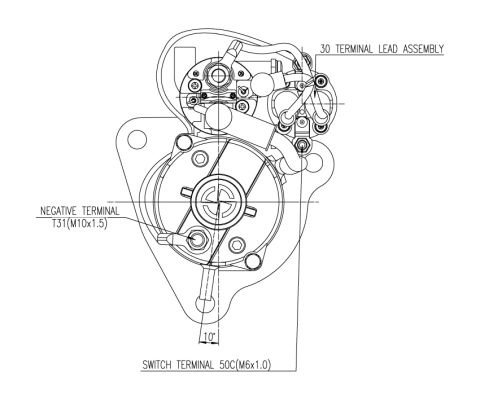 Electromotor M90R3547SE PRESTOLITE ELECTRIC