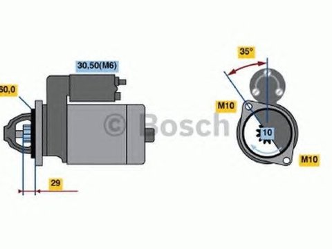 Electromotor MERCEDES-BENZ CLS Shooting Brake X218 BOSCH 0001115070