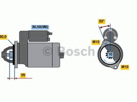 Electromotor MERCEDES G-CLASS (W461) (1990 - 2016) Bosch 0 986 021 320
