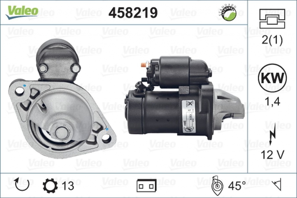 Electromotor OPEL ASTRA J Sports Tourer VALEO 458219