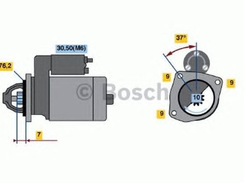 Electromotor OPEL COMBO caroserie inchisa combi X12 BOSCH 0001108420