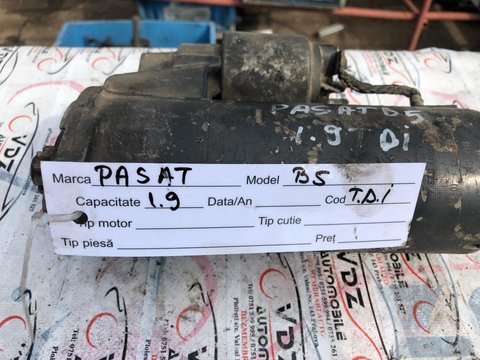 Electromotor Passat B5 1.9 tdi cod piesa: 0001124013