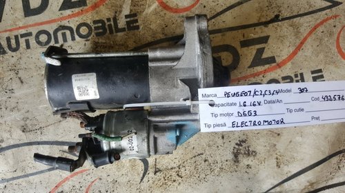 Electromotor Peugeot 307 1.6 16V 109cp a