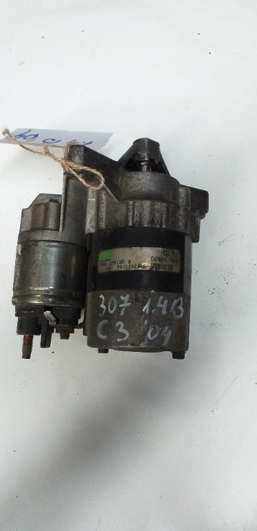 Electromotor Peugeot 307, Citroen C3 1.4 B, cod 9633292480, an fabricatie 2004