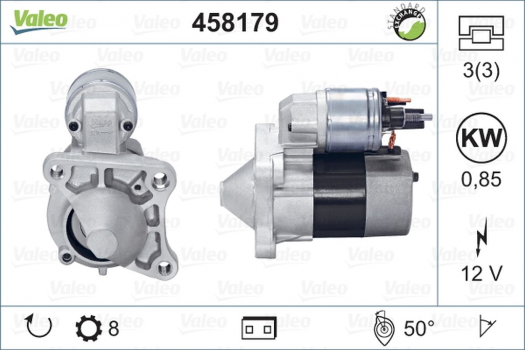 Electromotor RENAULT LOGAN I LS VALEO 458179