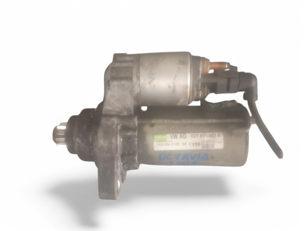 Electromotor Skoda Octavia 2 Sedan 1.6 FSI 115 cai BLF an 2008 cod 02t911023s