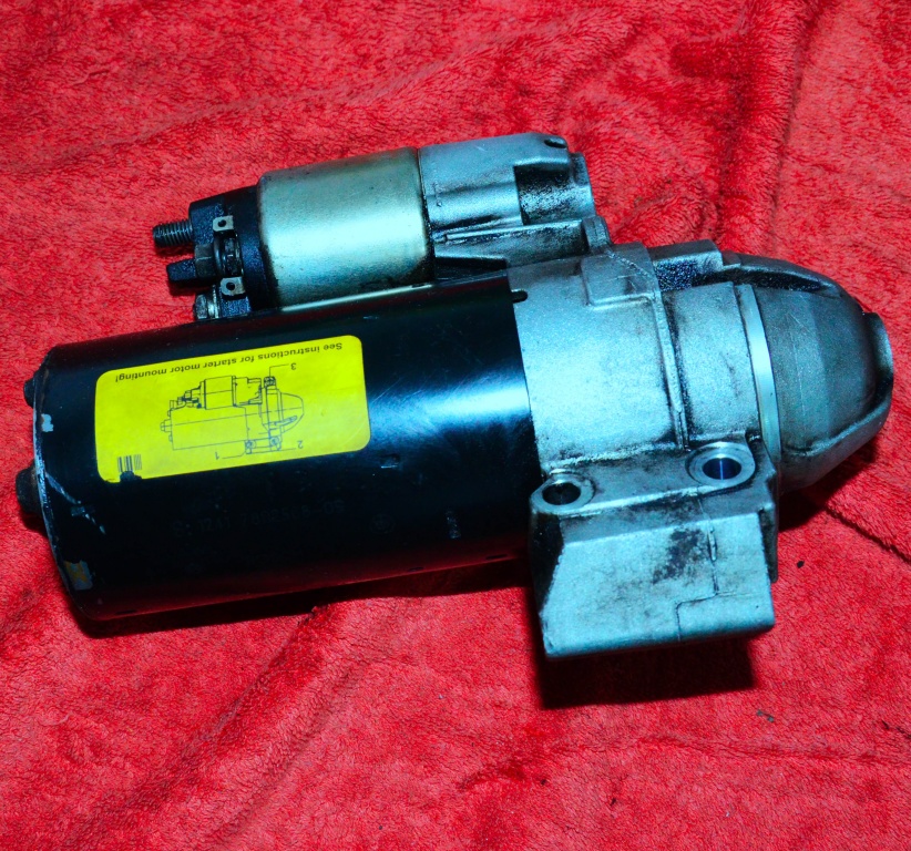 ELECTROMOTOR STARTER E70 E90 E91 E60 E61 E92 X5 318D 320D 520 d 118D 120D 177CP 130KW 2007 ... 2010