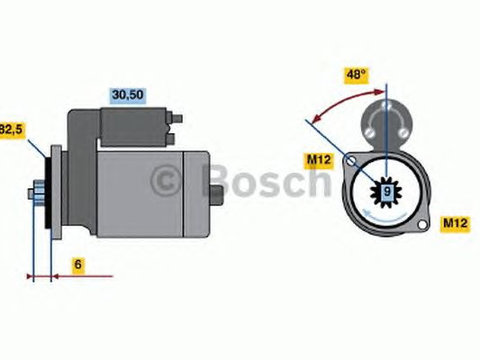 Electromotor (starter) - NOU - fara piesa veche la schimb! AUDI A4 Avant (8D5, B5) - Cod intern: W20304017 - LIVRARE DIN STOC in 24 ore!!!