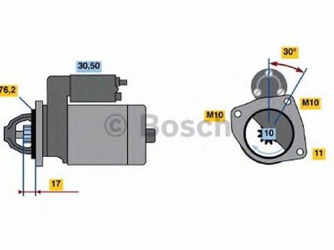 Electromotor (starter) - NOU - fara piesa veche la schimb! FORD FOCUS Clipper (DNW) - Cod intern: W20303967 - LIVRARE DIN STOC in 24 ore!!!