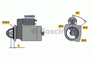 Electromotor (starter) - NOU - fara piesa veche la