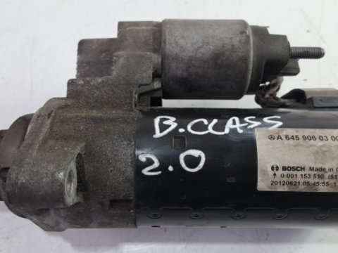 Electromotor/Starter pornire Cod: A6459060300 Mercedes-Benz B-Class W246 [2011 - 2015] Hatchback B 220 CDI 7G-DCT (170 hp)