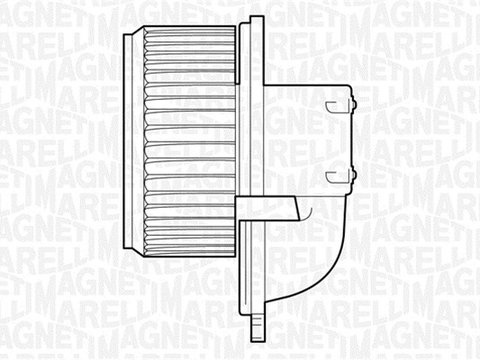 Electromotor, ventilatie interior (069412522010 MAGNETI MARELLI) FIAT