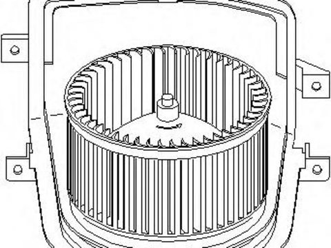 Electromotor, ventilatie interior SEAT CORDOBA limuzina (6K1, 6K2), VW POLO (6N1), VW GOLF Mk III (1H1) - TOPRAN 108 632