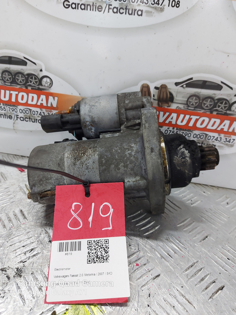 Electromotor Volkswagen Passat 2.0 Motorina 2007, 02M911023N