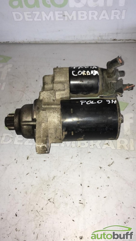 Electromotor Volkswagen POLO IV (Typ 6Q/9N/9N3; 20022009) 1.2I 001120400 02t911023g
