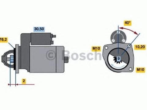 Electromotor VOLVO 850 combi LW BOSCH 0001115002